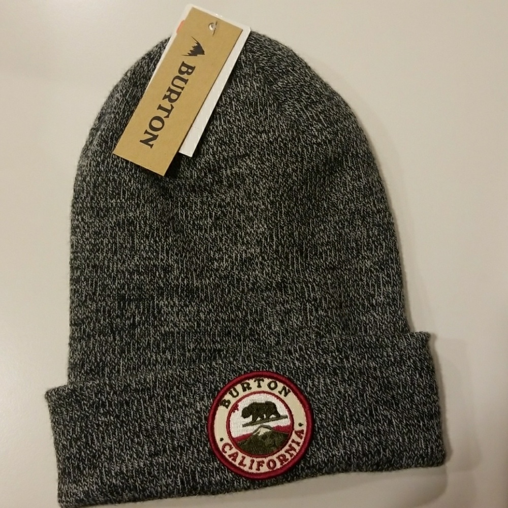 Burton California themed beanie. Brand new.